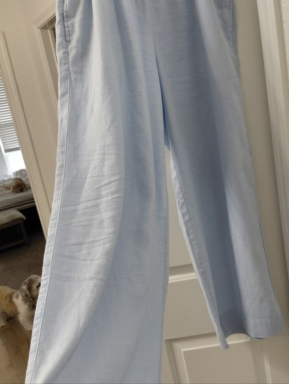 Old Navy Light Blue Wide Leg Trousers